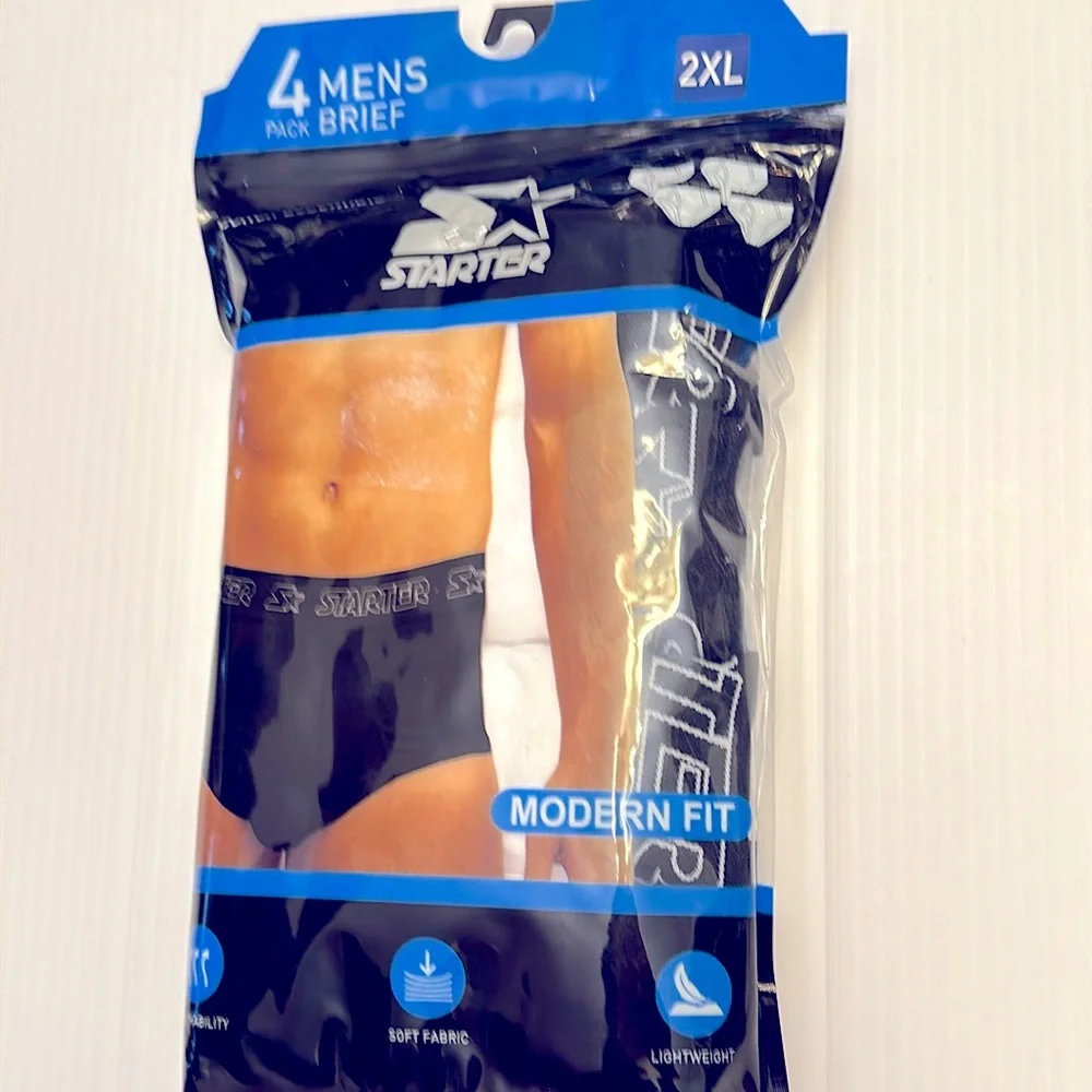 NWT 4-pack Starter Cotton Essential Briefs 2XL
